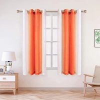 Rideaux occultants de haute qualité Salon Chambre fenêtre Stores moderne Fini Sheer Curtain Hôtel
