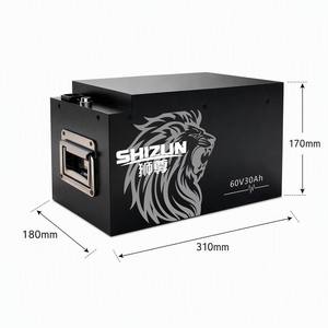 Batterie longue durée 60V 30Ah 3000 cycles, cellules de qualité supérieure, haute puissance, marque Shizun, pour vélo électrique à deux roues - Product Image 2