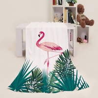 Des impressions mignonnes écologiques peuvent être personnalisées CVS BSCI confortable 100% couverture en peluche en flanelle de polyester