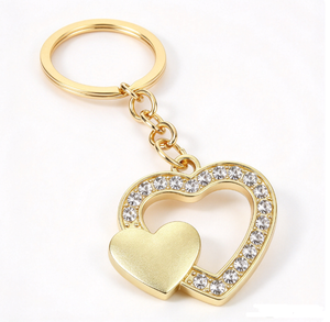 Cute Heart Shape Crystal Keychain Silver Gold Rhinestone Bag Charm <b>Birthday</b> <b>Gift</b> <b>for</b> Women Girls <b>best</b> <b>friend</b> <b>birthday</b> <b>gifts</b> <b>for</b> - Product Image 3
