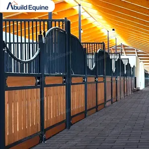 Customized Permanent Metal 10ft Modular Horse Stall Guard