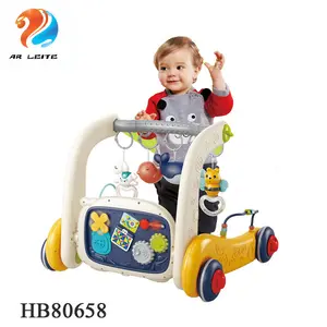 多功能儿童早教玩具装备游戏可拆卸婴儿学步车音乐婴儿游戏垫健身房带夜灯