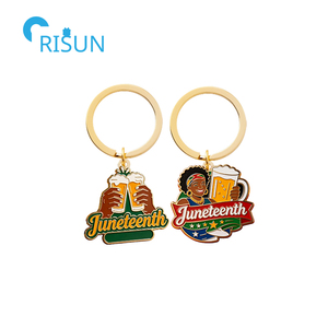 Porte-clés personnalisé Fête de l'Émancipation du 1er juin pour Afro-Américains - Product Image 2