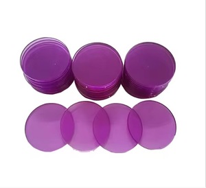 Monete in Plastica Trasparenti Colorate Morbide e Leggere 19mm 25mm per Conteggio Giochi Ausili Didattici per Bambini 4-6 Anni Uso Interno Vendita Calda - Product Image 3