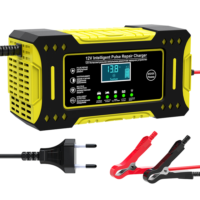 Multiple protection 12v6a Charging Full Intelligent Automatic Repair Battery Charger