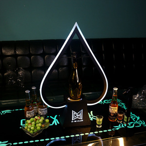 Kệ Bày Rượu Sáng Tạo LED, Quầy Bar Phát Sáng Gắn Đèn LED, Quầy Rượu Champagne KTV, Một Thùng Đá - Product Image 2