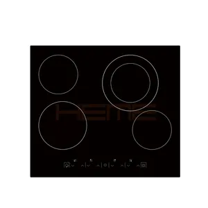 HEME China Manufacturer New Design 4 Cooking Zones Glass Ceramic Cooktop With Infrared Cooker