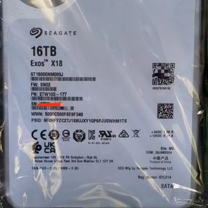 ฮาร์ดไดรฟ์ ST16000NM000J ST16000NM002H ขนาด 16TB 3.5 นิ้ว 7200 รอบต่อนาที สำหรับเซิร์ฟเวอร์ - Product Image 1