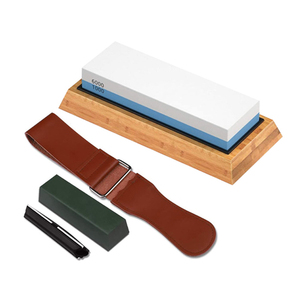 Aiguisoir de couteaux <span class=keywords><strong>à</strong></span> <span class=keywords><strong>eau</strong></span> professionnel <span class=keywords><strong>à</strong></span> double grain aiguisoir de couteaux en <span class=keywords><strong>pierre</strong></span> <span class=keywords><strong>à</strong></span> <span class=keywords><strong>aiguiser</strong></span> ensemble de pierres avec Guide d'angle - Product Image 4