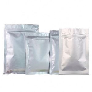 Sacs alimentaires en aluminium avec fermeture à glissière, logo personnalisé, 6x11cm, petit format, prix promotionnel - Product Image 4