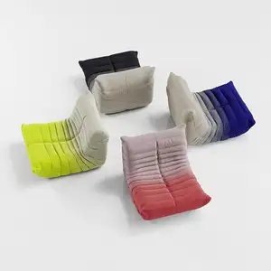 Bean Bag Sofa Sack Beanbag Stuhl für Erwachsene Kaminsims Beanbag Liegestuhl Memory-Schaum-Stuhl für Haus Wohnung