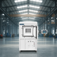 Four de traitement thermique par induction sous vide industriel 1700C pour composants de moteur, acier inoxydable, cœur PLC, capacité 200 kg/h