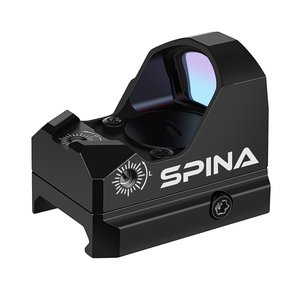 Lunette de visée tactique SPINA OPTICS 1x24x17 avec point rouge pour la chasse réelle, en alliage d'aluminium durable - Product Image 2