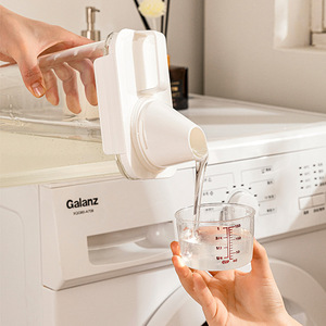 Caja de almacenamiento de detergente para ropa, contenedor de plástico rectangular de 1100Ml, 1800Ml, 2300Ml, para almacenamiento en el baño, necesidades diarias - Product Image 1