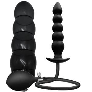 TTFOREST Silikon-Aufblasbarer Masturbator - Künstlicher <span class=keywords><strong>Penis</strong></span> mit Pumpe und Passendem Plug für Weibliche Selbstbefriedigung - Product Image 3