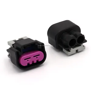 2way 15454358 6.3mm série preto gt 630 selado conector fêmea conjunto