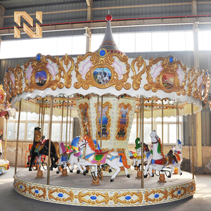 Carrusel de Lujo Nova Rides de 16 Asientos, Carrusel Eléctrico para Niños, Carrusel Blanco con Caballos, Precio de Compra - Product Image 3