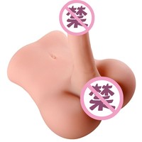Muñeca Sexual Unisex para Adultos Más Vendida - Diseño de Medio Cuerpo, Silicona Ecológica 100% Impermeable, Sensación de Piel Real Suave al Tacto