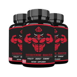 Cápsulas OEM para Aumentar la Testosterona, para el Crecimiento Muscular Masculino, Gestión de la Energía, Productos de Belleza, 60 Unidades - Product Image 1