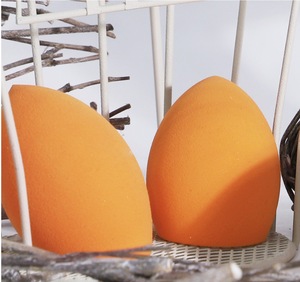 Rt Cùng Trang Điểm Nhà Cung Cấp Trung Quốc Chất Lượng Cao Hình Bầu Dục Tạo nên Miếng Bọt Biển Mỹ Phẩm Miếng Bọt Biển Trang Điểm Công Cụ Với Một Vvát Cắt - Product Image 6