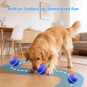 Pelota Interactiva para Perros ETPU, Juguete Inteligente Automático para Mascotas, Resistente a Mordidas, para Jugar en Interiores y Exteriores - Product Image 2