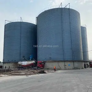 HKB 50-10000 Ton Acero Cemento Silo Tanque de Almacenamiento Precio para Planta de Hormigón