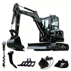 Mini Excavadora Hidráulica Compacta de Alta Calidad al por Mayor, Excavadora de 1, 2 y 3 Toneladas, con Certificación CE y EPA - Product Image 5