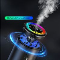 Haute qualité luxe Mini voiture diffuseur personnalisé lumière aromathérapie Rechargeable Smart Star Projection écologique Portable