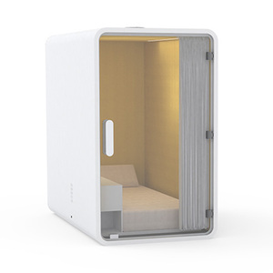 Cabine Acoustique Insonorisée avec Ventilateur et Recharge USB, Pod de Repos Silencieux <span class=keywords><strong>pour</strong></span> Employés, Idéal <span class=keywords><strong>pour</strong></span> la Sieste au Bureau - Product Image 1