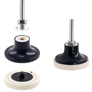 Tampone di Lucidatura in Feltro di Lana a Cambio Rapido da 2 Pollici 50mm per Vetro, <span class=keywords><strong>Ceramica</strong></span> e Acciaio Inossidabile - Product Image 5