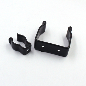 Support de fixation en tôle noire de 25 mm, 35 mm, 45 mm, à plusieurs trous, pour bord de protection, composant d'estampage fixe - Product Image 3