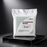 Lingettes en microfibre antistatiques sans peluches pour salle blanche, 6x6 pouces, pour le nettoyage des composants électroniques et des cartes de circuits imprimés