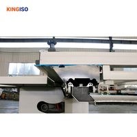 Scie à table coulissante KINGISO, longueur de travail 3800 mm, machine à découper le bois pour l'usine de meubles
