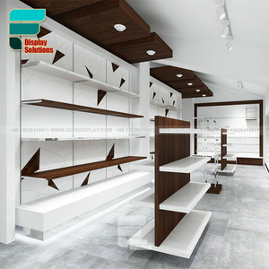 モダンポータブル犬用高級服ハンガー回転ディスプレイスタンド中国服小売店美容製品棚 - Product Image 2