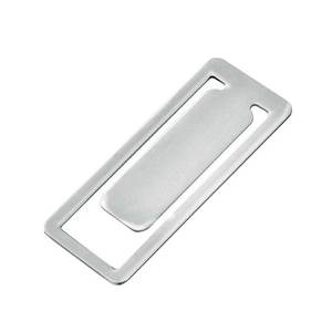 Rectangular <b>Metal</b> <b>Bookmark</b> for Education - Product Image 1