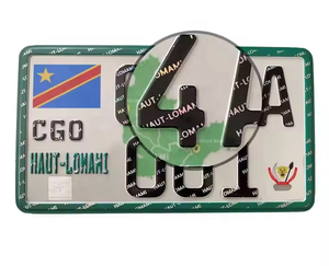 Hot bán thời trang vô hình xe số tấm khung-nhôm thiết kế hợp kim cho phong cách phụ kiện xe hơi - Product Image 4