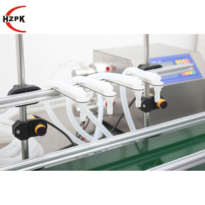 Máquina de Llenado de Líquidos HZPK, Bomba Automática, Digital, Pequeña, para Botellas de Perfume, de Sobremesa, con Cuatro Cabezales, para Líquidos Corrosivos - Product Image 4