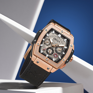 <span class=keywords><strong>Orologio</strong></span> Sportivo da <span class=keywords><strong>Uomo</strong></span> alla Moda ONOLA, <span class=keywords><strong>Orologio</strong></span> al Quarzo Multifunzione con <span class=keywords><strong>Cinturino</strong></span> in <span class=keywords><strong>Pelle</strong></span>, Impermeabile, Ordine all'Ingrosso dal Produttore ON6819 - Product Image 5