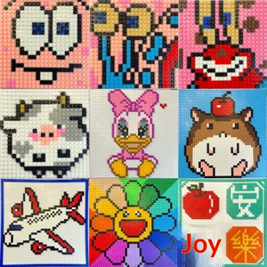 Blocs de construction éducatifs en plastique en vrac de 0,8 cm, petites particules, compatibles Lego, pour la décompression des enfants - Product Image 3