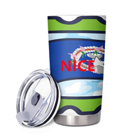 Mug de voyage personnalisé à thème Saipan avec impression graphique, idéal pour la maison, le bureau, les activités de plein air et comme cadeau pour les occasions spéciales