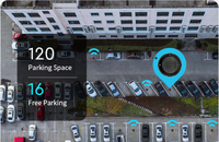 Détecteur de voiture durable, précis, étanche IP68, radar micro-ondes, GPS, LoRa, capteur de parking