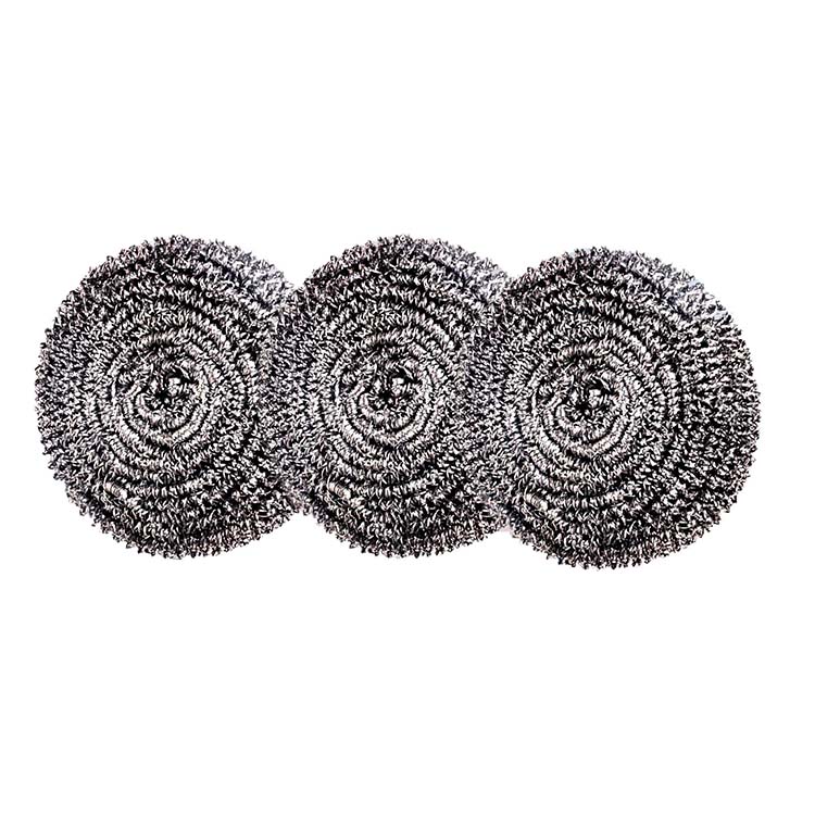 Высококачественный кухонный очиститель/мочалка, блистерная упаковка для карточек, мочалка из нержавеющей стали