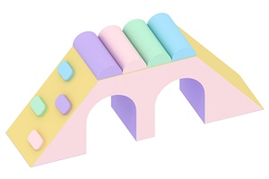 Plusieurs couleurs et pont arc-en-ciel de haute qualité et grimpeur pour les enfants pour créer une imagination illimitée et jouer librement - Product Image 2
