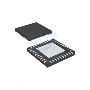 Circuit intégré ISL69144IRAZ-T7A, CI REG CTRLR AMD 2OUT 40TQFN 40 WFQFN, pad exposé, gestion de l'alimentation (PMIC), original - Product Image 1
