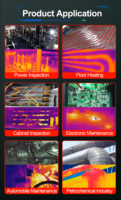 Caméra thermique i-POOK PK86B PK86C, multimètre numérique, localisateur visuel de défauts de fibre optique, test électrique IP65