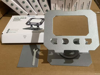 Support de tablette universel rotatif à 360°, pliable et réglable, en métal, pour bureau, portable, rotation à 360°, support de tablette de bureau