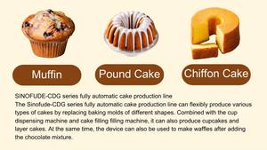 Machine de ligne de production de remplissage multifonctionnelle, peu encombrante, pour robot de cuisson et drapage de gâteaux. - Product Image 4