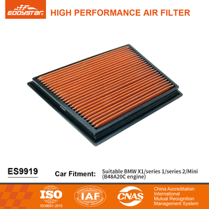 Filtro Aria a Pannello Lavabile ad Alto Flusso EDDYSTAR per BMW X1/Serie 1/Serie <span class=keywords><strong>2</strong></span>/Mini (B48A20C) ES9919 - Product Image 3