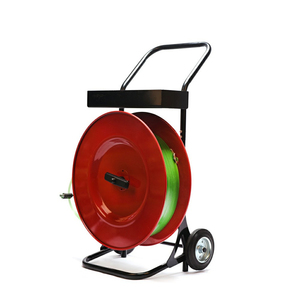 Chariot de cerclage de cordon en polyester H405 avec grand plateau pour ranger les joints et les outils - Product Image 1