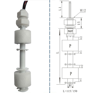 Module capteur de niveau d'eau pour réservoir, transmetteur de niveau de liquide, interrupteur à flotteur, indicateur de niveau d'eau, fourni par l'usine - Product Image 4